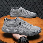 Knitted shoes men's breathable one foot lazy shoes cloth shoes board shoes