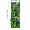 40×120cm Artificial Green Wall Panel – Faux Plant Grass Mat for Door, Background Wall, Party & Home Decor