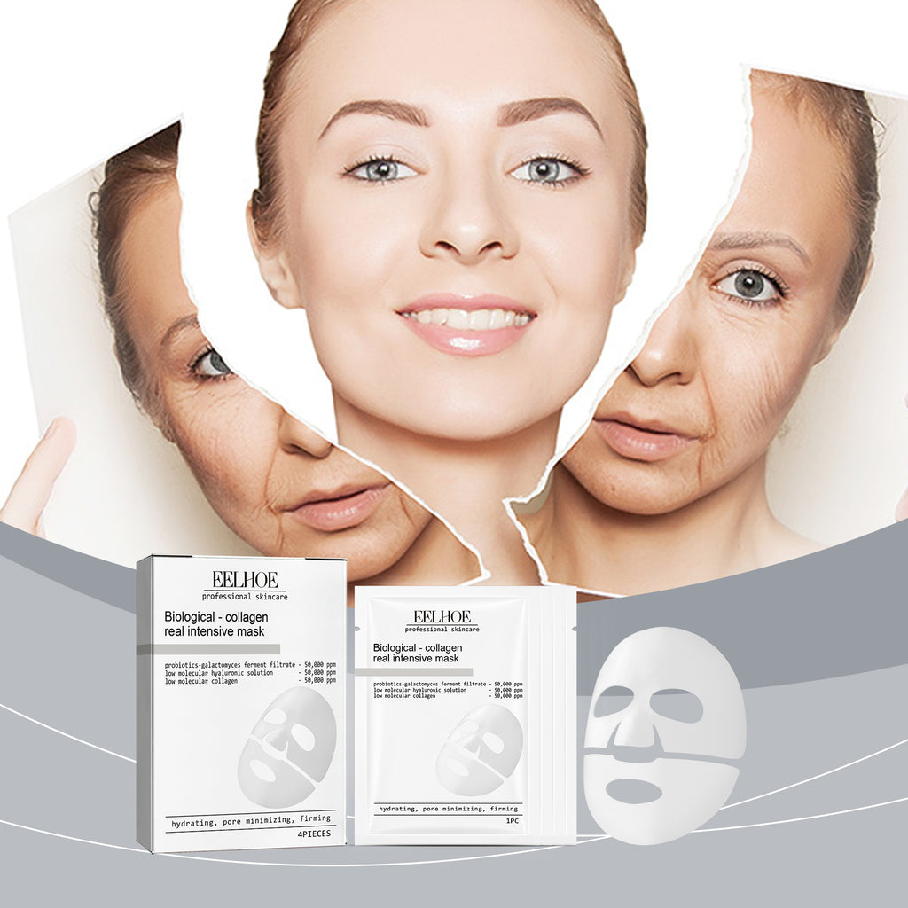 EELHOE Firming Collagen Mask (Box Set) Moisturizing, Hydrating And Firming Three-In-One Mask Nourishes And Smooths The Skin