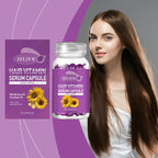EELHOE Hair Essential Oil Treatment Capsule Scalp Massage Nutrition Moisturizing Hair Repair Supple Care Essential Oil