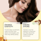 Non-Greasy Hair Mask with Glycerin and Jojoba Oil for Dry Hair