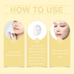 West&Month Collagen Moisturizing Mask (Bag) Nourishes And Hydrates The Facial Skin In One, Soothing And Moisturizing Way