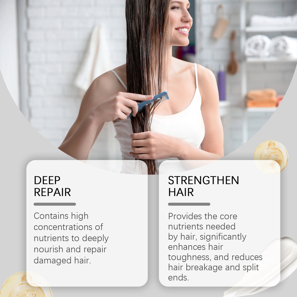 Hoegoa Soft Moisturizing Non-Evaporative Film Deeply Nourishes And Repairs Hair Texture Non-Evaporative Film Hair Glow