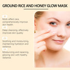 Honey Rice Cleansing Mud Mask, Moisturizing Face Mask