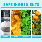 OUHOE White Teeth Mousse Clean Tartar Fresh Breath Anti-Decay Care For Gums Toothpaste Oral Cleaning