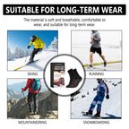 Health Socks, Ease Foot Fatigue Outdoor Sports Thermal Socks Soft Breathable Leg Socks
