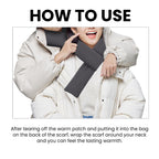 HouKea Heating Scarf, Winter Neck Protector Hot Compress Neck Cover Cold Anti-Freezing Warm Heat Scarf Warm Baby