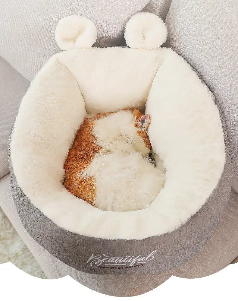 Dog Sleeping Bag Bed for Puppies and Small Dogs, Cotton-Filled