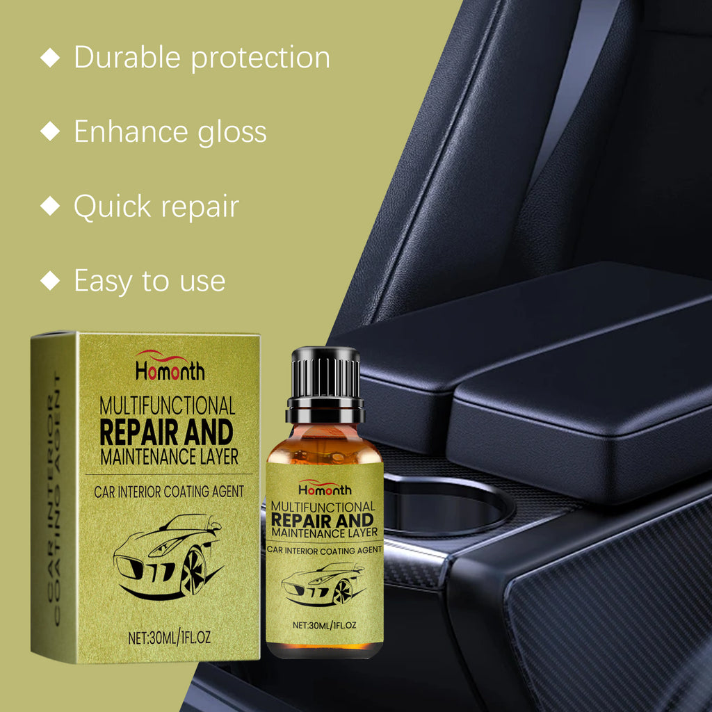Homonth Automotive Interior Repair Coating Kit Automotive Interior Plastic Parts Crystal Coating Plating Agent