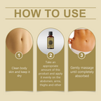 West&Month Skin Firming Body Oil, Herbal Essence Moisturizing And Firming Body Care Oil For Lazy Skin