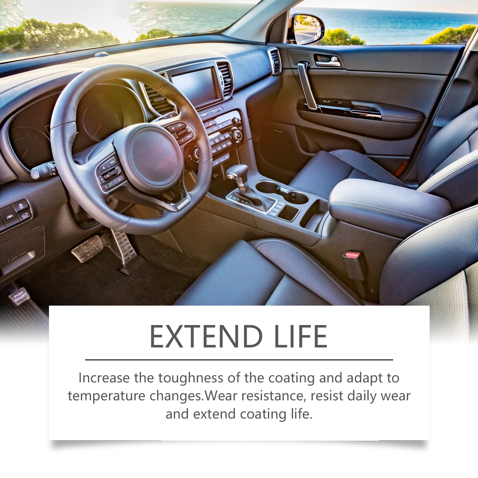 Homonth Automotive Interior Repair Coating Kit Automotive Interior Plastic Parts Crystal Coating Plating Agent