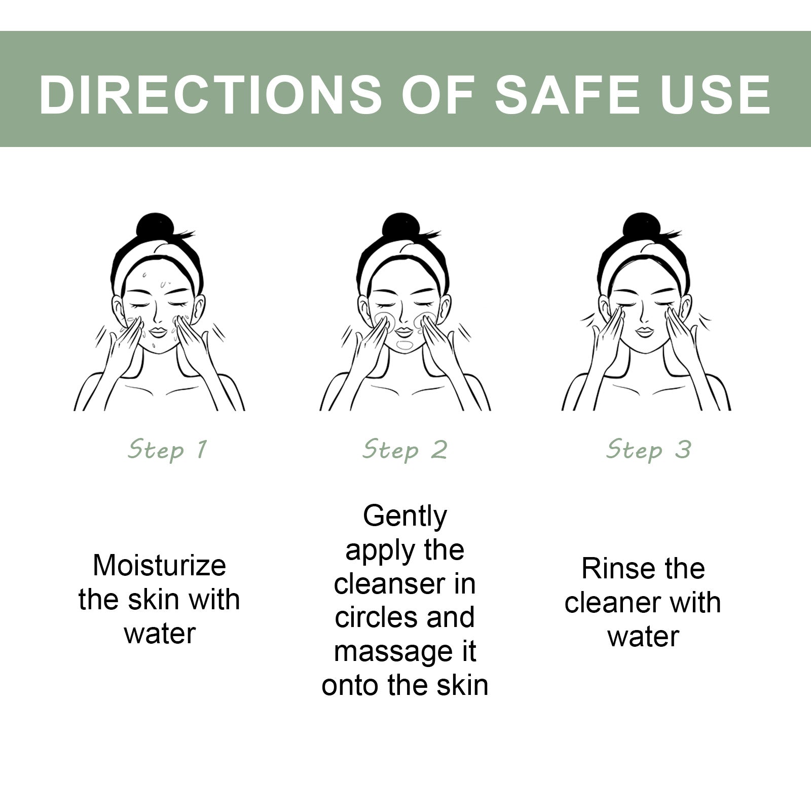 Hoygi Pore Deep Cleansing Foam, Deep Clean Facial Skin Shine Bright Moist Blain To Imprint Clear Water