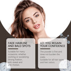 Brown Hairline Touch-Up Powder for Covering Roots and Thin Hairlines