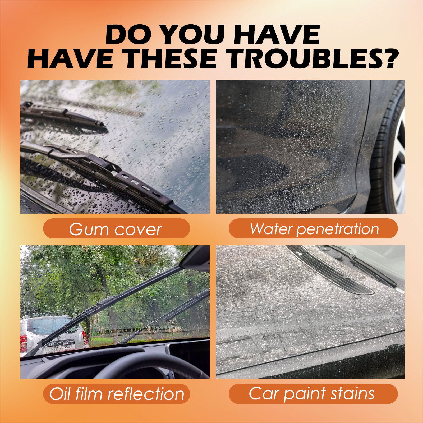Rayhong Car Cleaning Mud, Paint Clean Stains Refurbish Maintenance Windshield Clean Dirt Clean Mud