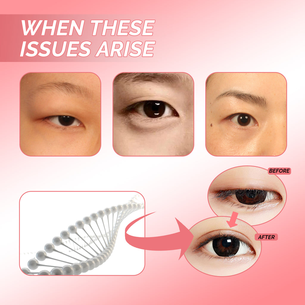 EELHOE Double Eyelid Styling Cream Long-Lasting Natural Non-Trace Invisible Non-Glue Double Eyelid Instant Dry Eye Cream