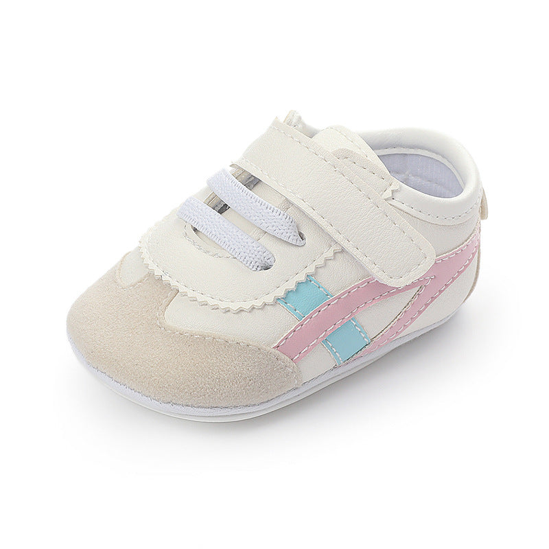 Toddler Non-Slip Rubber Sole Shoes - Baby Walking Shoes