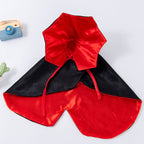 Pet clothes are funny take a knife transform into a pet dog Halloween pet