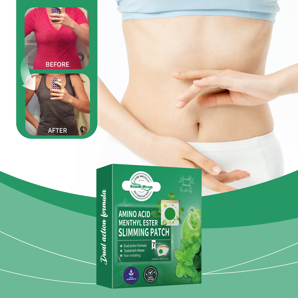 South Moon Herbal Body Navel Patch, Gentle Care Of Natural Light Body Beauty Lazy People Tight Navel Patch