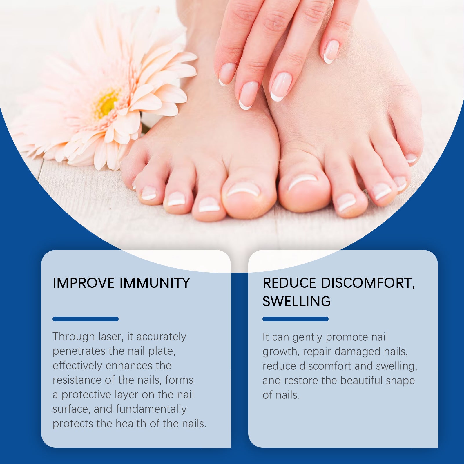 EOHOE Nail Care Instrument, Hand And Foot Nails Daily Gentle Care, Cleaning And Repairing Damaged Nails Moisturizing Care Instrumen