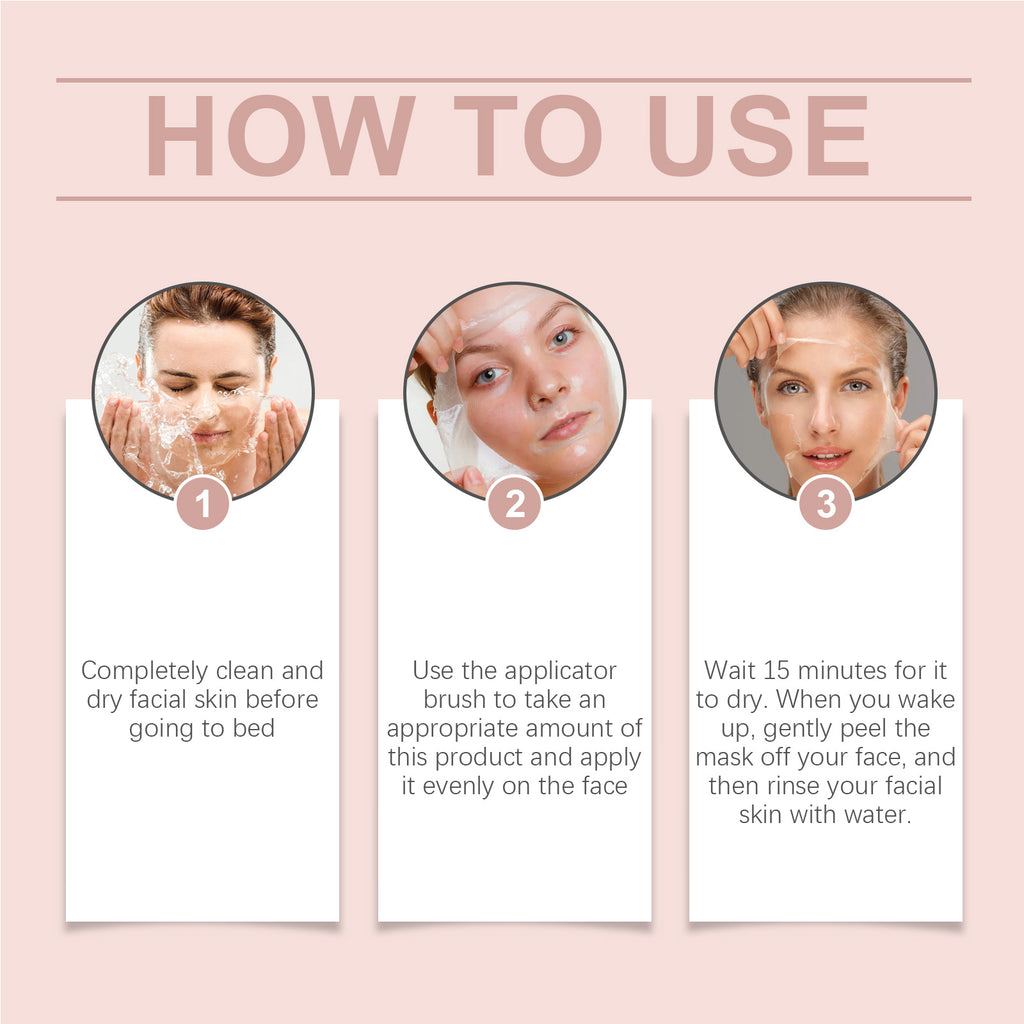 Hoygi Collagen Peel And Tear Mask, Moisturizing And Nourishing Skin, Cleaning Pores And Moisturizing Tear Mask