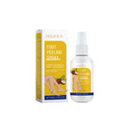 Foot Exfoliating Spray with Coconut Oil, Lemon Extract and Glycerin