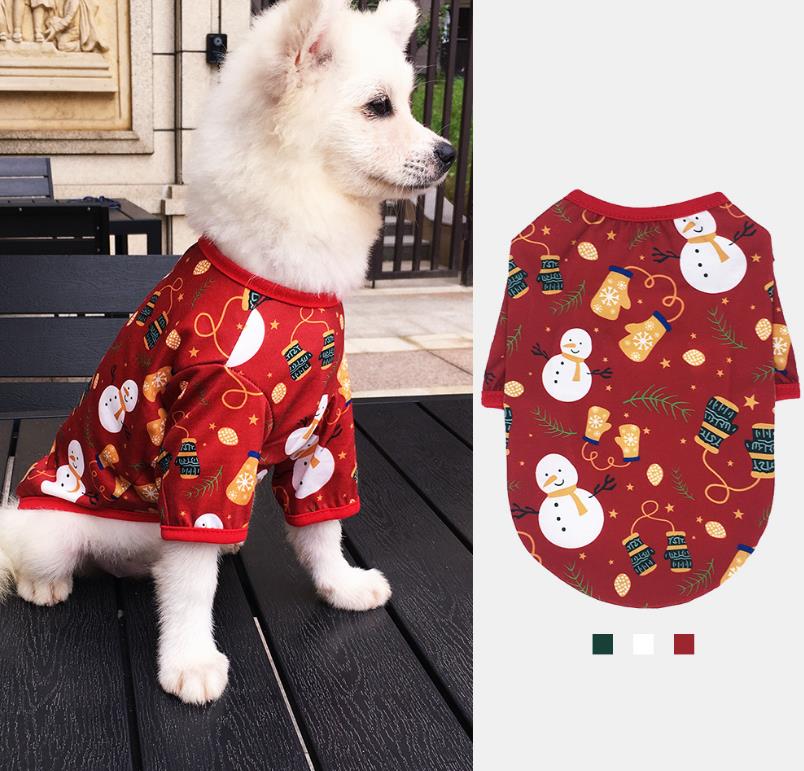 Christmas cotton outfit for dogs