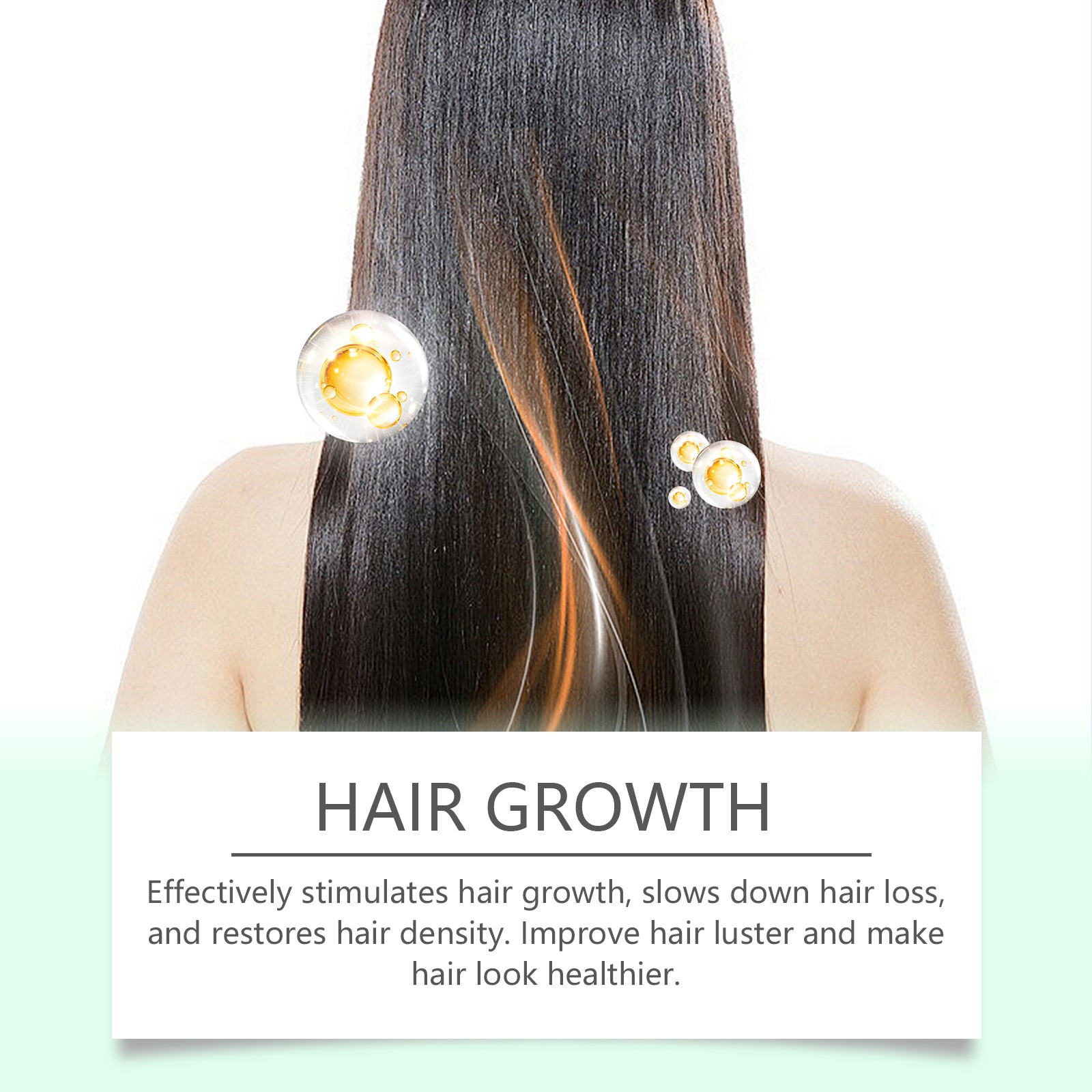 Hoegoa Hair Care Essential Oil, Moisturizing And Repairing Hair, Soft, Fluffy And Scalp Care Essence