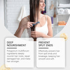 Hoegoa Hair Conditioner Essence, Dry Hair Split End Repair Frizzy Hair Moisture And Smooth Hair Care
