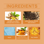 Body Massage Cream with Turmeric Root, Ginger Root and Bee Venom Extract