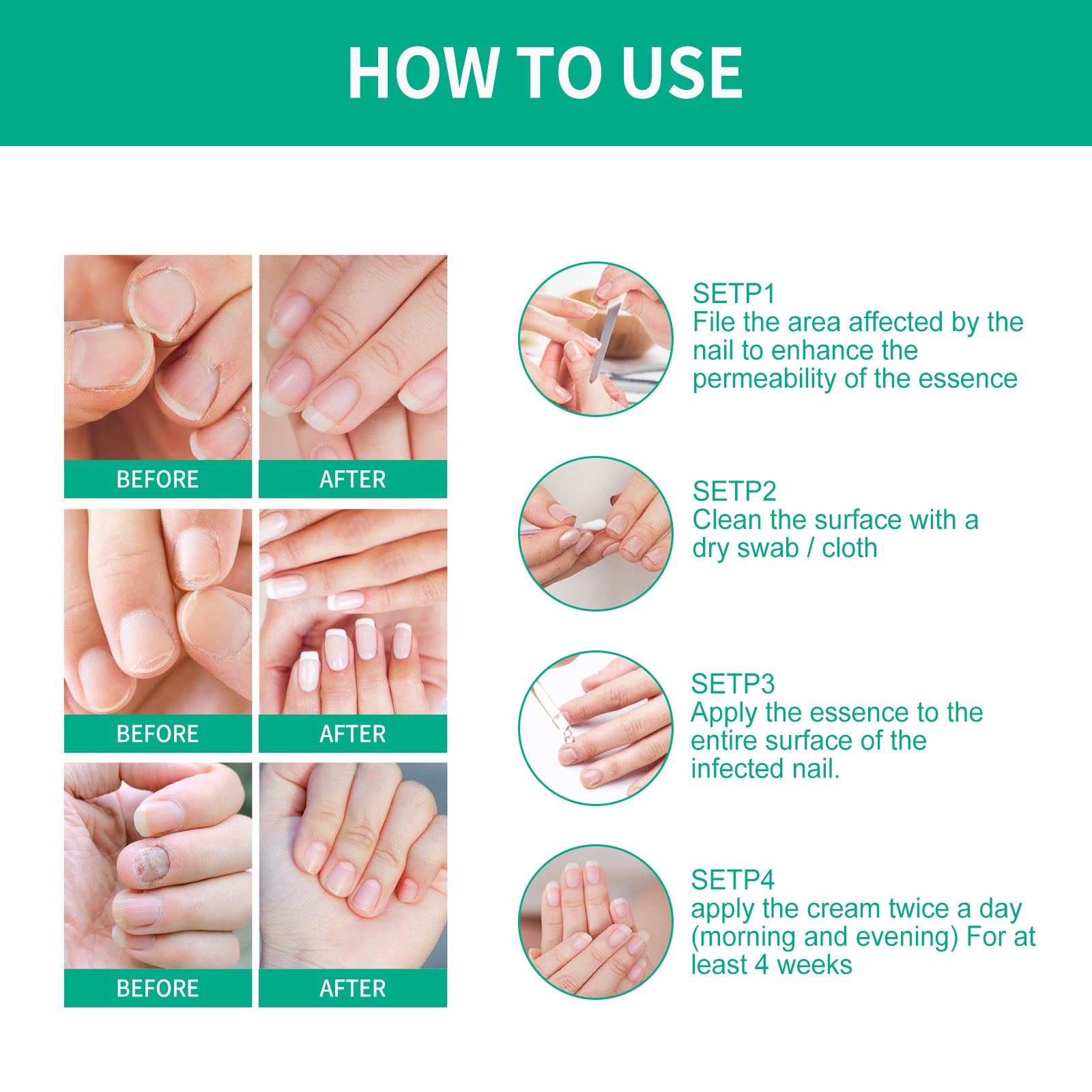 OUHOE Nail Care Soft Nail Care Daily Clean Gentle Maintenance Moisturizing Nail Care Solution