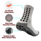Ionic Socks, Winter Outdoor Foot Warm Skin Breathable Comfortable Warm Body High Care Massage Socks