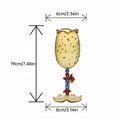 Handcrafted Dachshund Wine Glass – Cute Jelly Bean Dog Goblet, Heat-Resistant Colored Glass for Wine & Champagne