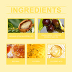 Non-Greasy Hair Mask with Glycerin and Jojoba Oil for Dry Hair
