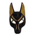 Anubis-Inspired Full-Face Mask for Halloween and Masquerade