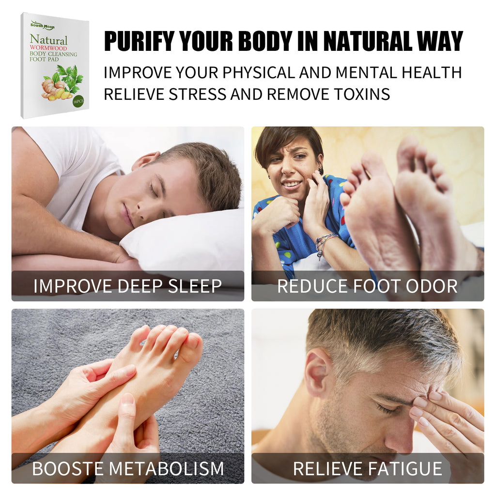 South Moon Body Cleansing Pads, Relieve Body Stress Slimming Helps Sleep Foot Care Patch
