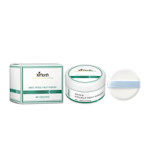 Ximonth Men's Care Powder, Skin Care Wicks Moisture Breathable Comfort Refreshing Mint Daily Treatment
