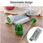 Multi-Function Vegetable Fruit Slicer – Manual Safety Rotary Peeler for Potato, Apple & More, Kitchen Gadget & Accessories