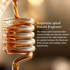 Spiral Cooling Pour-Over Coffee Filter Holder, Ins-Style Americano Dripper Stand with Spiral Chilling Design