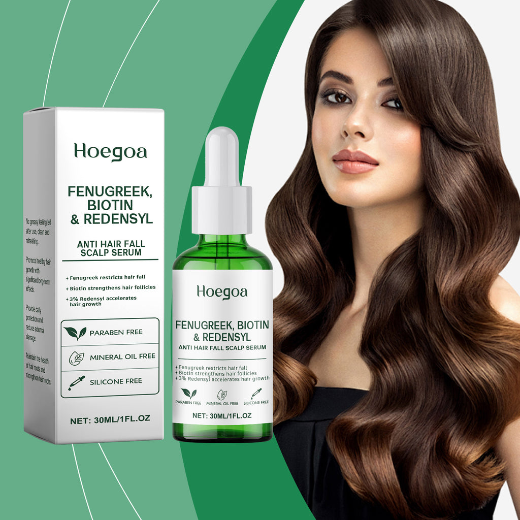 Hoegoa Hair Care Essential Oil, Moisturizing And Repairing Hair, Soft, Fluffy And Scalp Care Essence