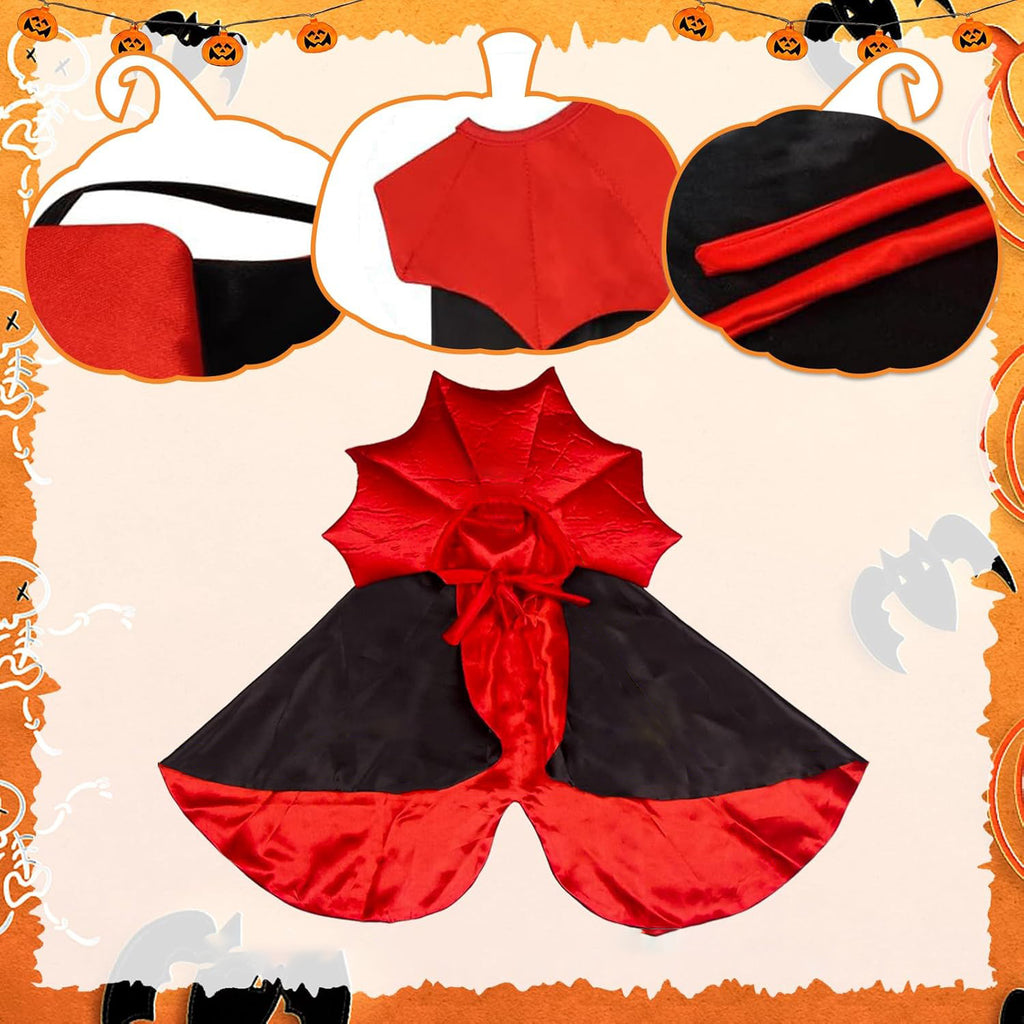Halloween Bat Cloak Costume for Dogs and Cats