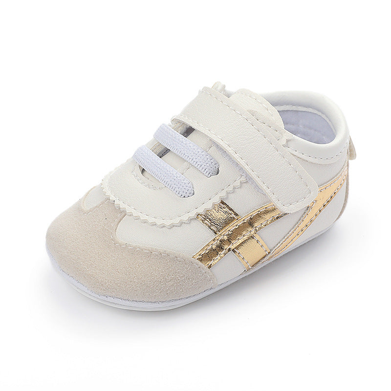 Toddler Non-Slip Rubber Sole Shoes - Baby Walking Shoes
