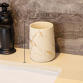 Luxury Couple’s Ceramic Cup Set – High-End Bathroom Tumblers