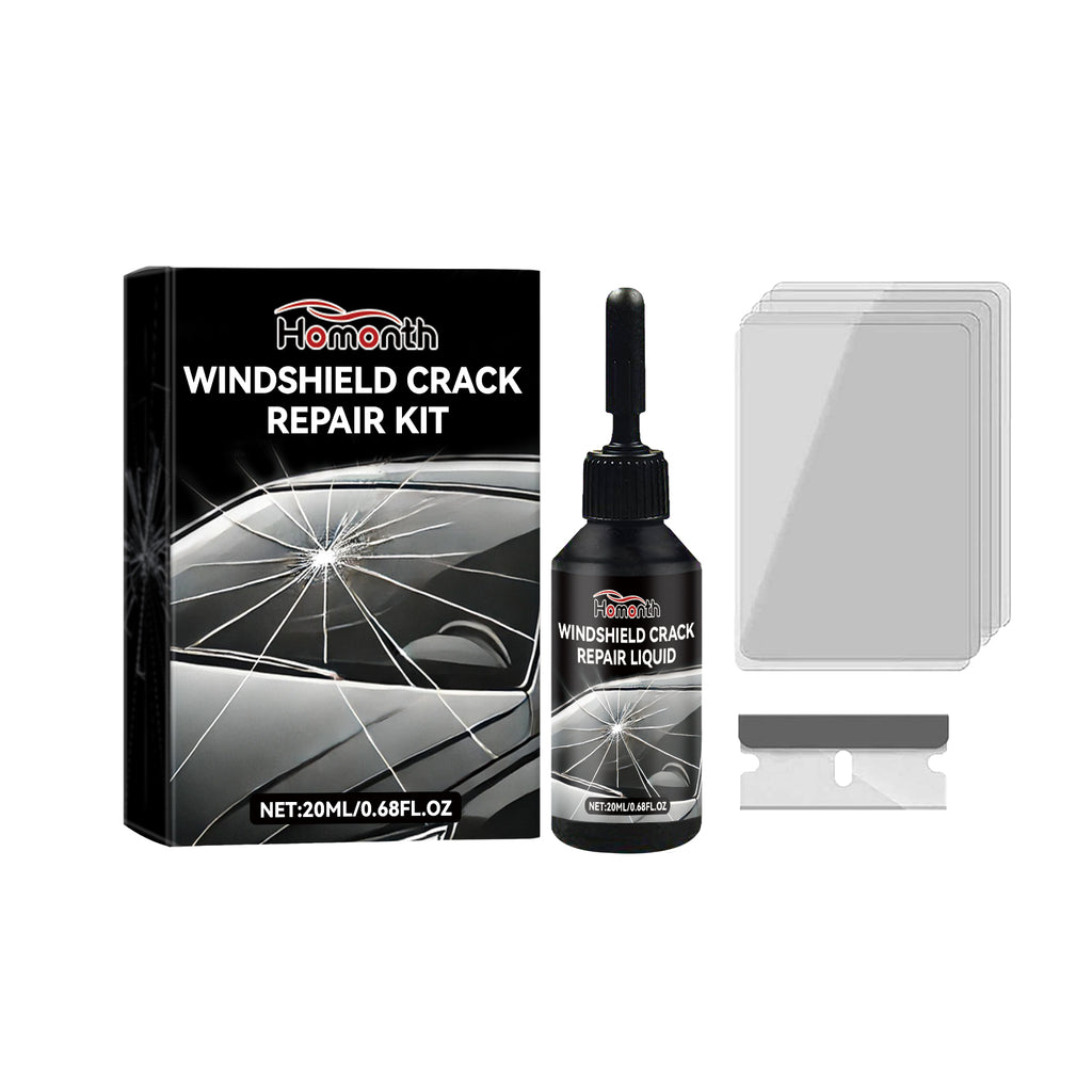 Automotive Windshield Crack Care Solution Automotive Glass Care Tool Crack Glass Adhesive Solution