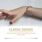 Gold Wire Sandalwood Bead Hand Daily Wear Decoration Simple Fashion 100 With Decorative Wooden Bead Bracelet