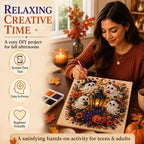 DIY Ghost Diamond Painting Kit for Halloween Wall Decor