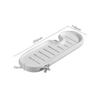 Faucet Sponge and Rag Drain Rack, Kitchen Sink Storage