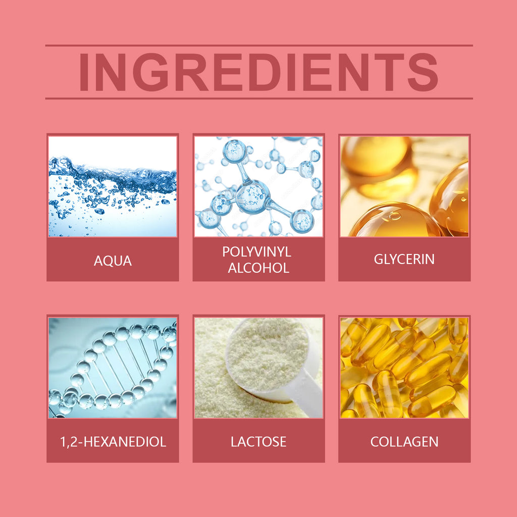 OUHOE Red Lactose Collagen Tearing Mask Hydrates, Hydrates, Firming And Firming Skin Hydrating Mask
