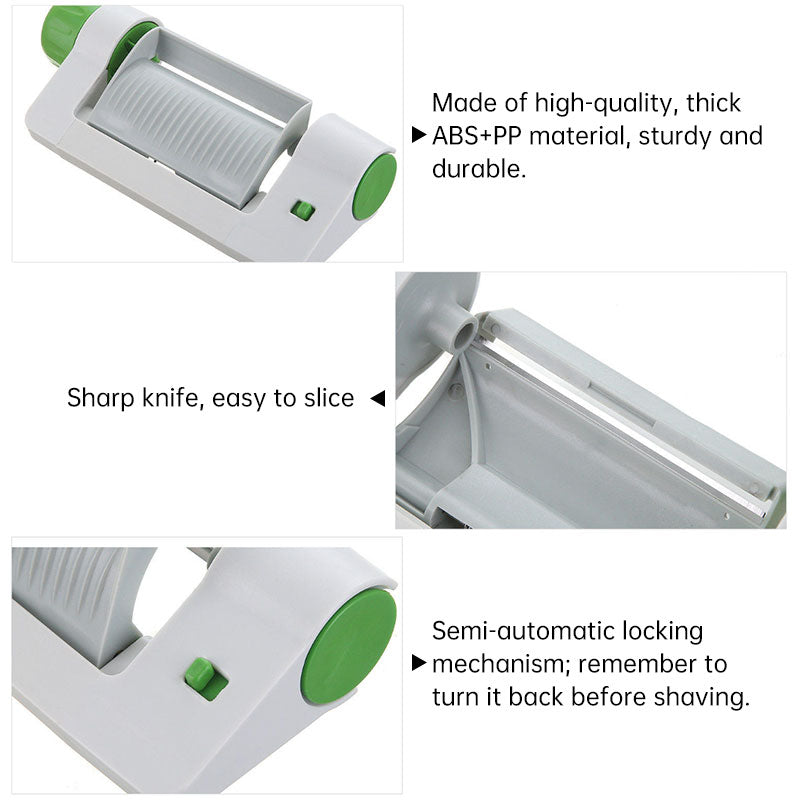 Multi-Function Vegetable Fruit Slicer – Manual Safety Rotary Peeler for Potato, Apple & More, Kitchen Gadget & Accessories