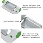 Multi-Function Vegetable Fruit Slicer – Manual Safety Rotary Peeler for Potato, Apple & More, Kitchen Gadget & Accessories