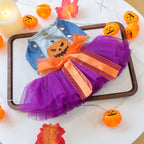 Halloween Pet Dress and Costume Set for Dogs and Cats